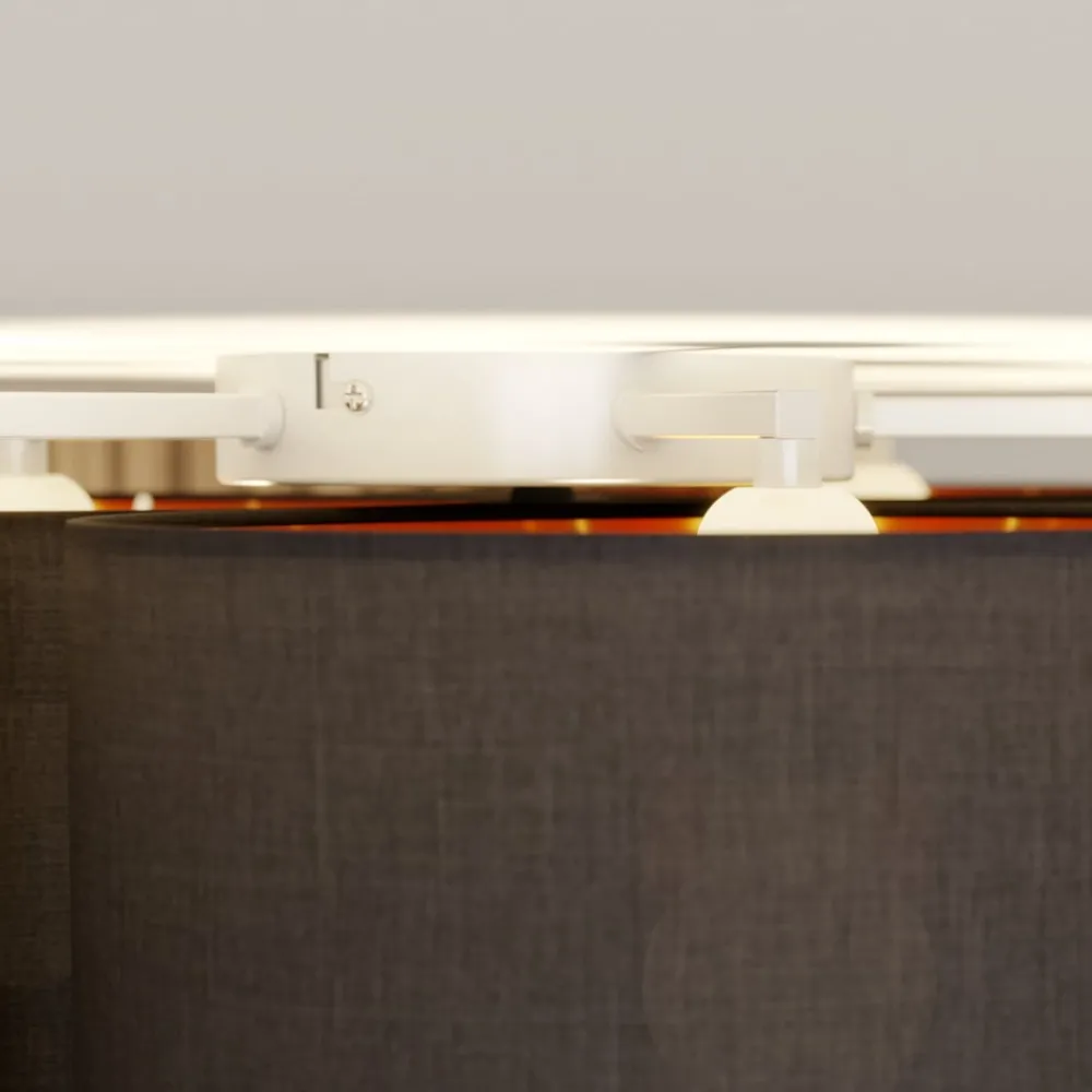 Lindby Gang|Loftlamper > loftlampe Laurenz, 5 lyskilder, 83 cm sort/guld