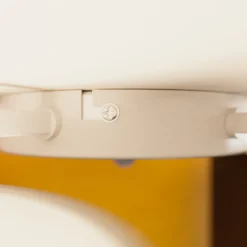 Lindby Gang|Loftlamper > loftlampe Laurenz, 5 lyskilder, 93 cm, rød/gul, tekstil