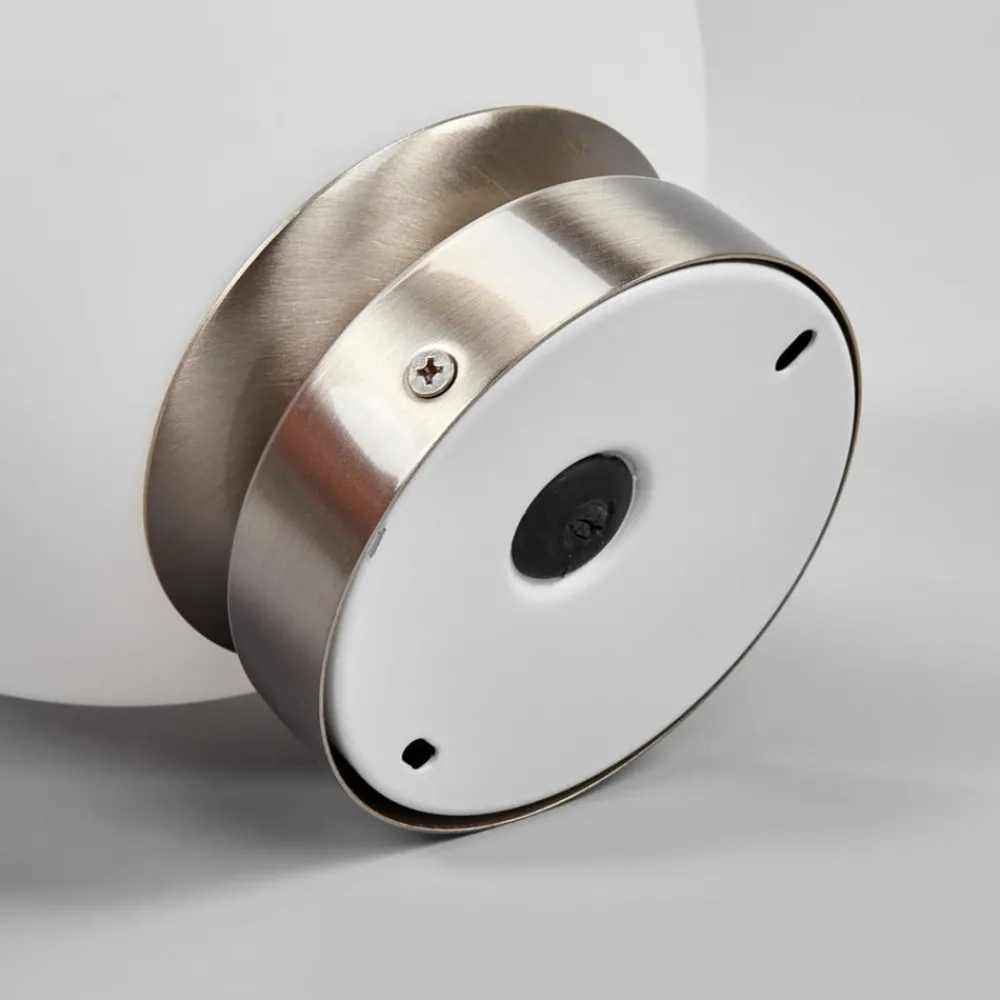 Gang|Loftlamper ^ Lindby loftlampe Lennie, hvid, glas, Ø 20 cm, IP44, E27