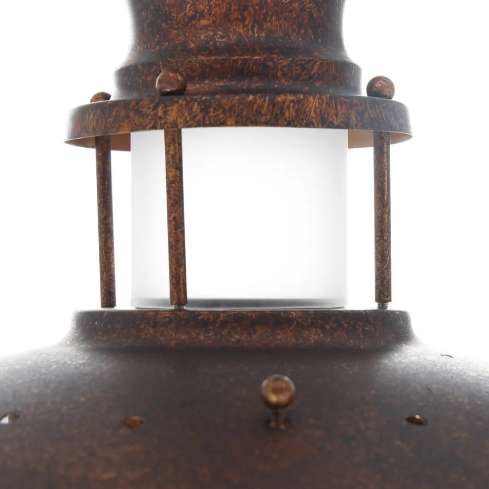 Lindby Gang|Loftlamper > loftlampe Louisanne, brun, metal, Ø 35cm