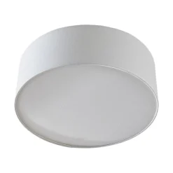 Lindby Loftlamper|Loftlamper > loftlampe Mariat, hvid, hør, Ø 45 cm, E27