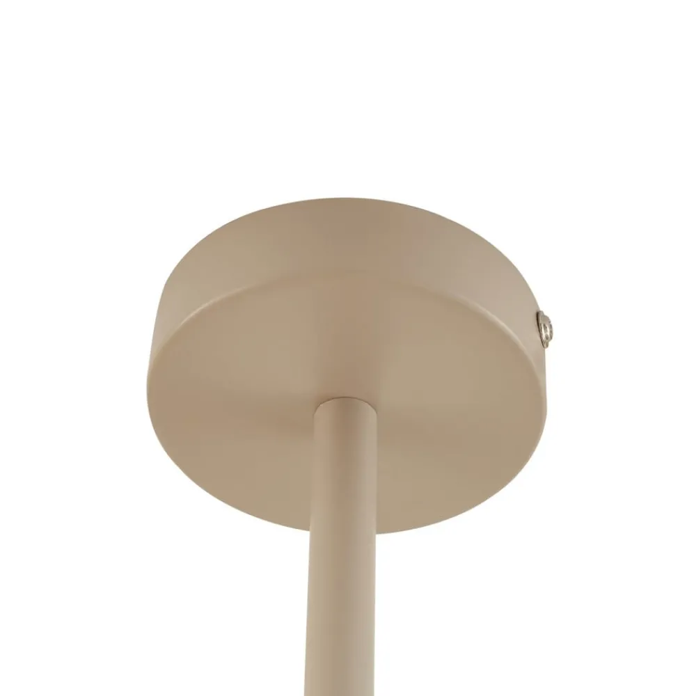 Lindby Loftlamper|Pendellamper > loftlampe Marilou, beige, 4 lyskilder, Ø 70 cm