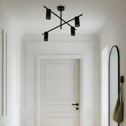 Lindby Loftlamper|Pendellamper > loftlampe Marilou, sandsort, 4 lyskilder, Ø 70 cm