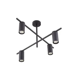 Lindby Loftlamper|Pendellamper > loftlampe Marilou, sandsort, 4 lyskilder, Ø 70 cm