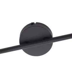 Spotlights ^ Lindby loftlampe Netty, 4 lyskilder, grå, glas