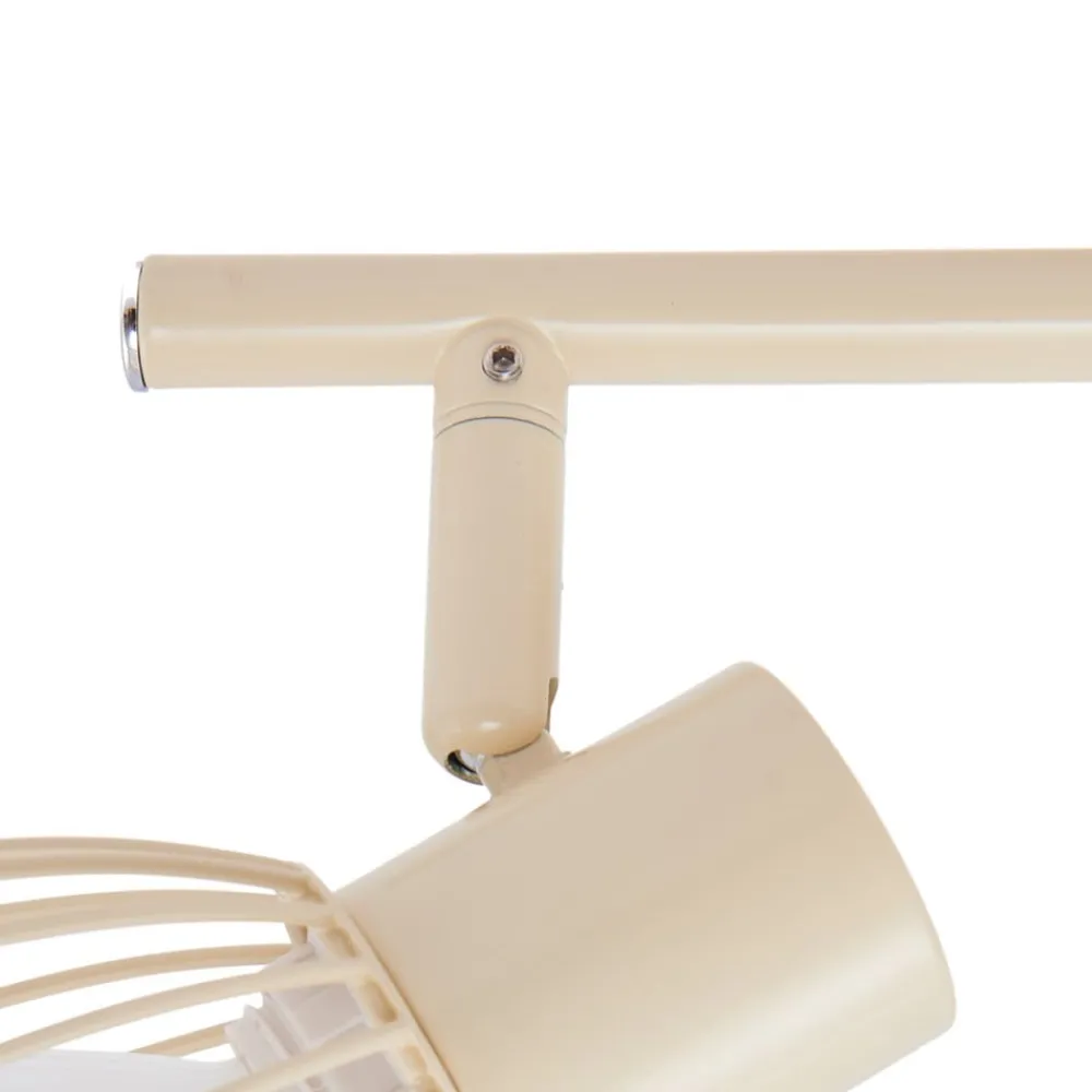 Loftlamper|Loftlamper ^ Lindby loftlampe Piena, beige, 6 lyskilder, metal, 150 cm