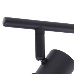 Lindby Gang|Loftlamper > loftlampe Piena, sort, 6 lyskilder, metal, 150 cm