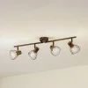 Gang|Loftlamper ^ Lindby loftlampe Piena, sort, 4 lyskilder, metal, 70 cm