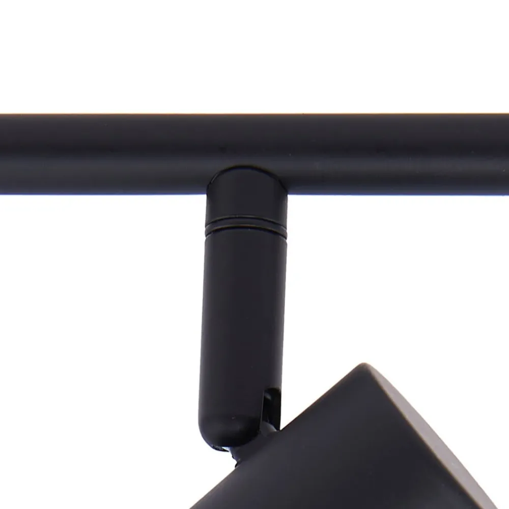 Gang|Loftlamper ^ Lindby loftlampe Piena, sort, 4 lyskilder, metal, 70 cm