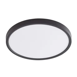 Lindby Gang|Loftlamper > loftlampe Pravin, Ø 50 cm, CCT, sort