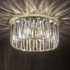 Lindby Loftlamper|Loftlamper > loftlampe Sofia, transparent, akryl, Ø 46cm