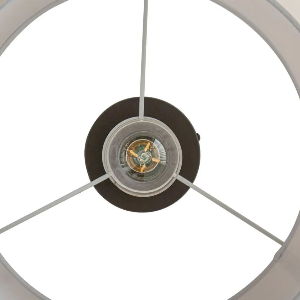 Lindby Loftlamper|Loftlamper > loftlampe Soula, Ø 40 cm, beige, plast, E27