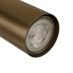 Lindby Gang|Loftlamper > loftspot Bravius, messing, 6 lyskilder, jern