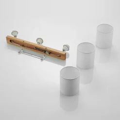 Lindby Gang|Loftlamper > loftspot Imarin, 56 cm, 3 lyskilder, hvid, træ