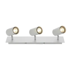 Gang|Loftlamper ^ Lindby loftspot Joffrey, 49 cm, hvid, 3 lyskilder, GU10
