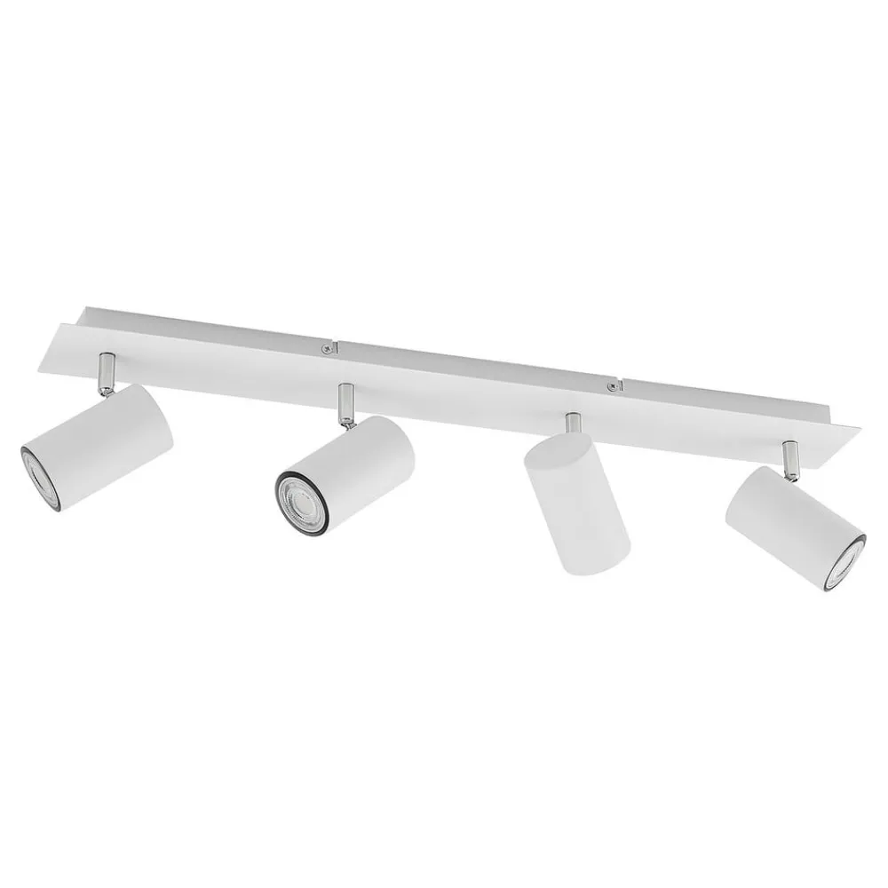 Lindby Gang|Loftlamper > loftspot Joffrey, 70 cm, hvid, 4 lyskilder, GU10