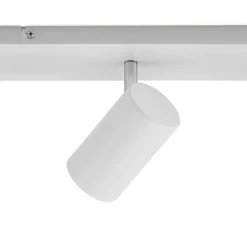 Gang|Loftlamper ^ Lindby loftspot Joffrey, 116 cm, hvid, 6 lyskilder, GU10