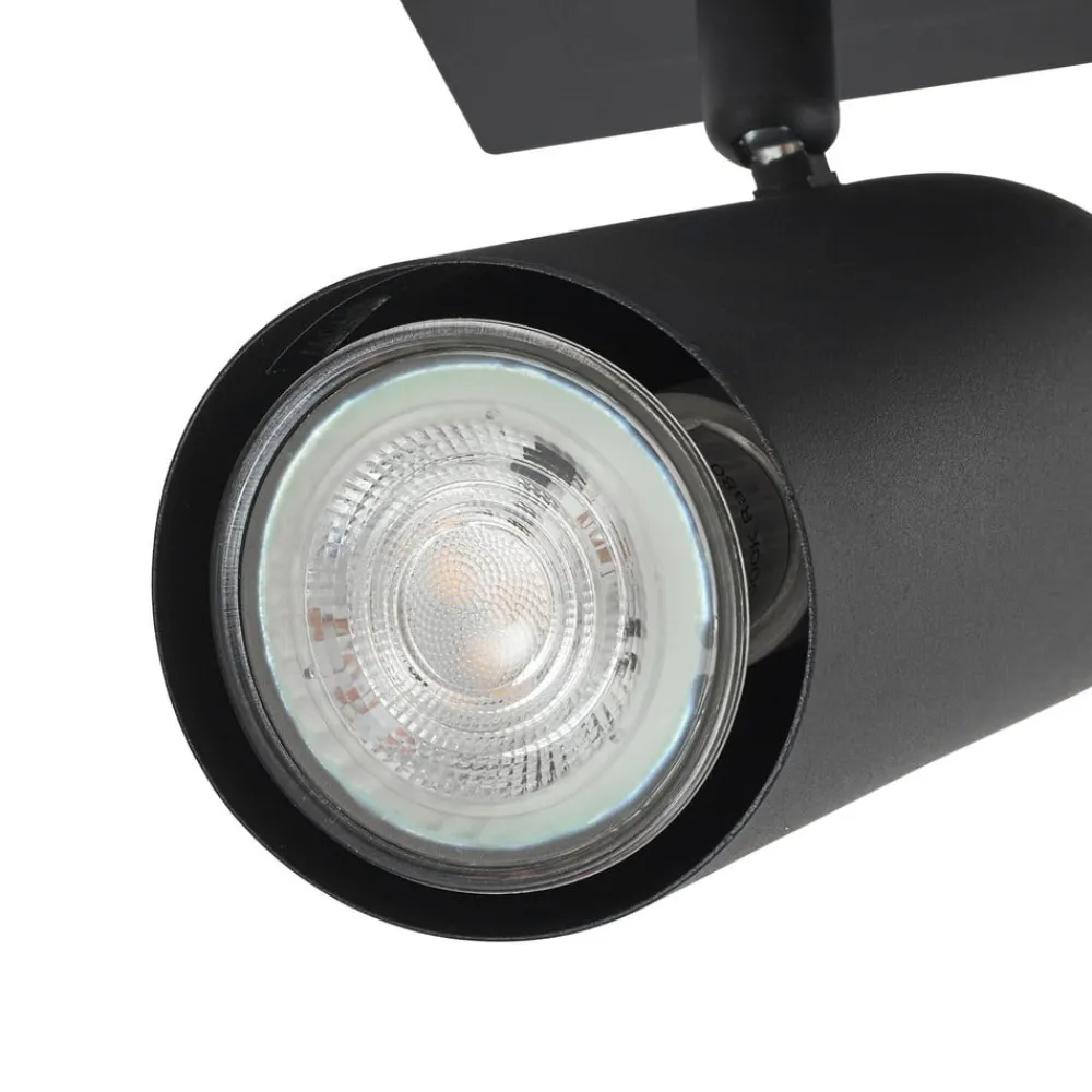 Lindby Loftlamper|Loftlamper > loftspot Joffrey, 80 cm, sort, 4 lyskilder, GU10