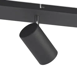 Lindby Loftlamper|Loftlamper > loftspot Joffrey, 80 cm, sort, 4 lyskilder, GU10