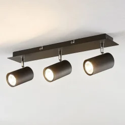 Lindby Gang|Loftlamper > loftspot Joffrey, 49 cm, sort, 3 lyskilder, GU10