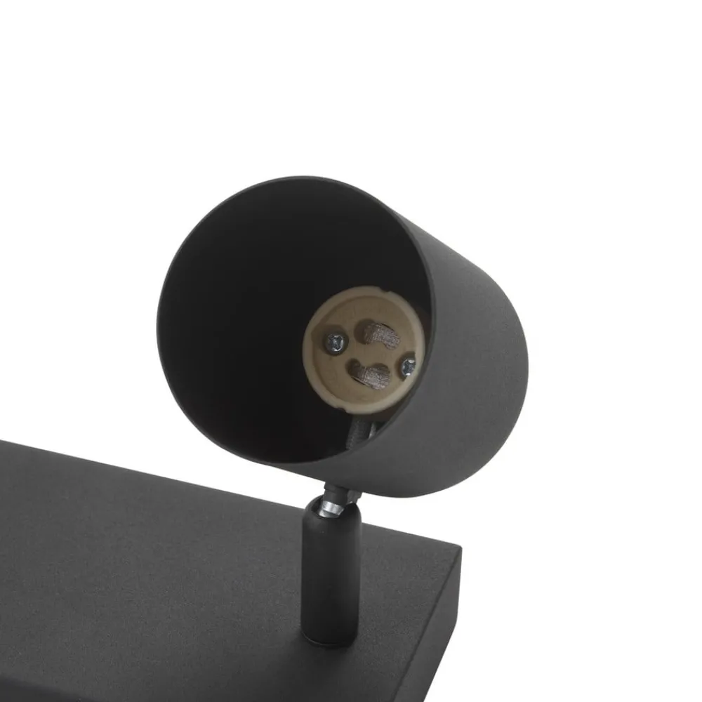 Lindby Arbejdsrum/Kontor|Gang > loftspot Jorell, 35 cm, sort, 3 lyskilder, metal