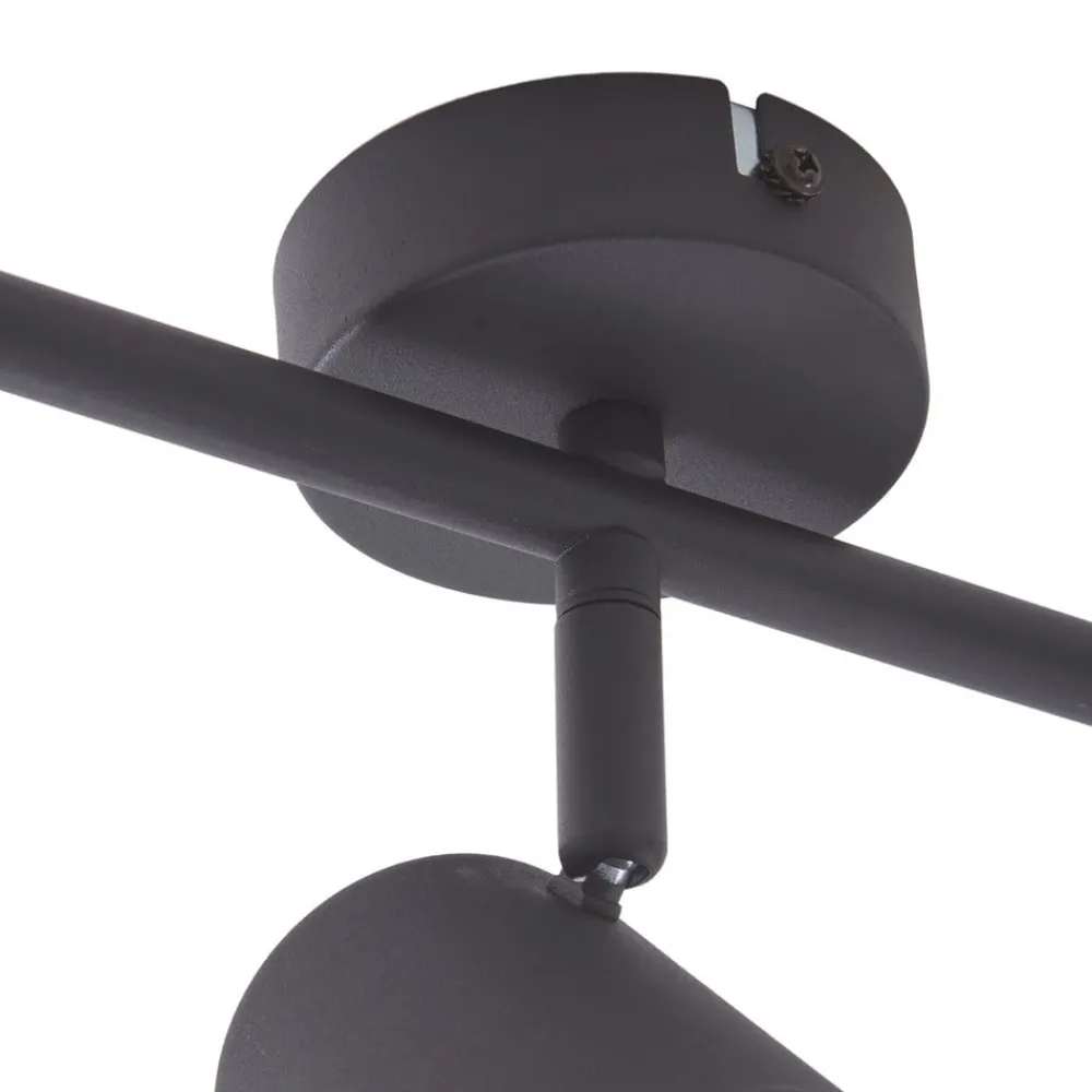 Lindby Arbejdsrum/Kontor|Gang > loftspot Jorell, sort, 51 cm, 3 lyskilder, GU10