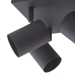 Lindby Arbejdsrum/Kontor|Gang > loftspot Jorell, sort, 20 cm, sort, 4 lyskilder.