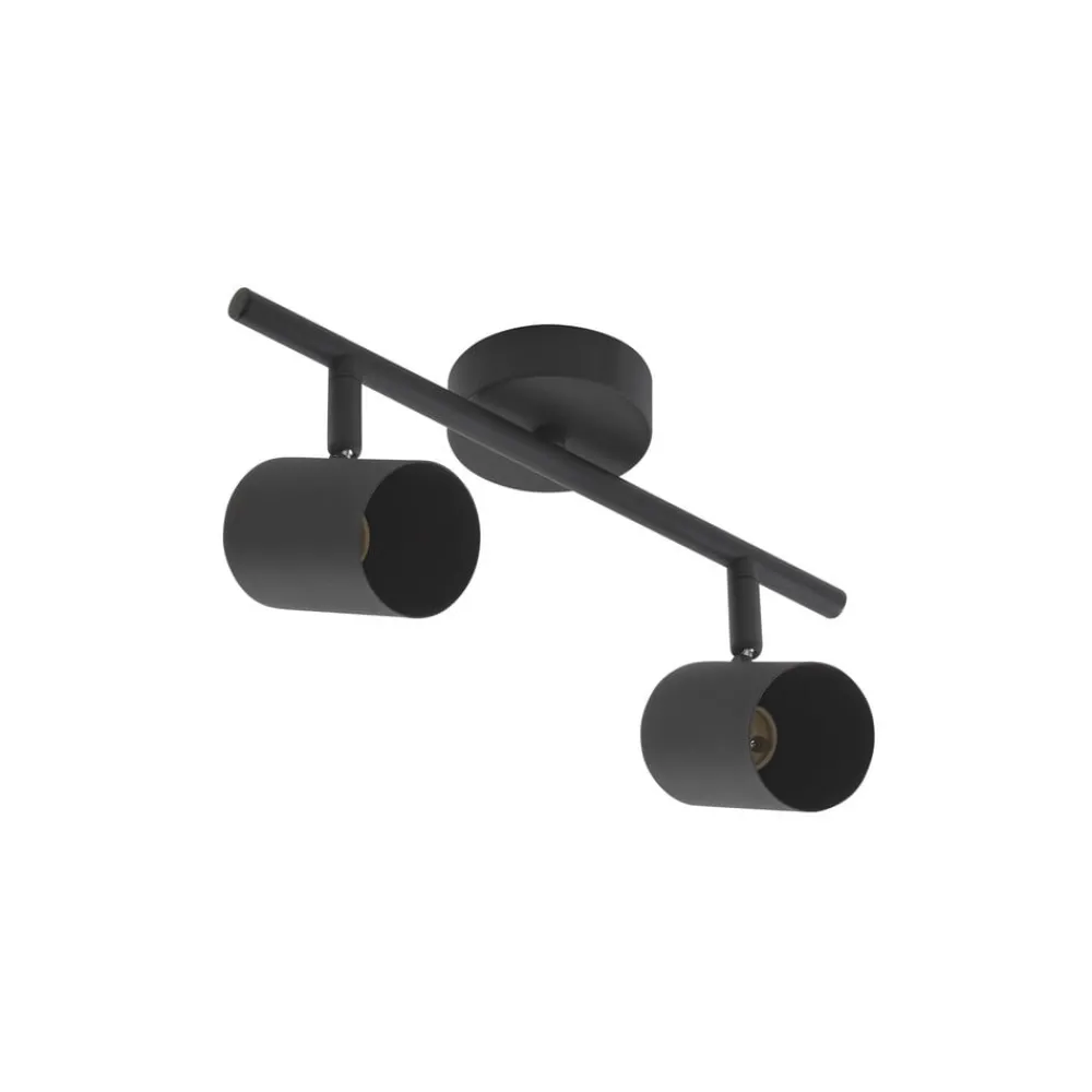 Arbejdsrum/Kontor|Gang ^ Lindby loftspot Jorell, sort, 31 cm, 2 lyskilder, GU10