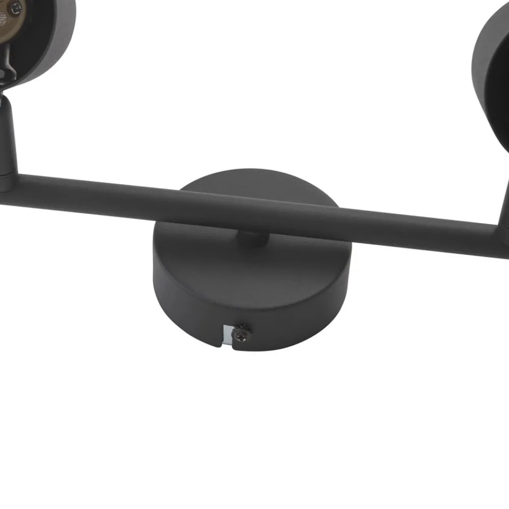 Arbejdsrum/Kontor|Gang ^ Lindby loftspot Jorell, sort, 31 cm, 2 lyskilder, GU10