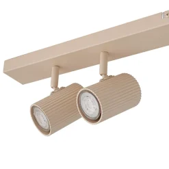 Lindby Gang|Loftlamper > loftspots Kardis, beige, 6 lyskilder, metal, GU10