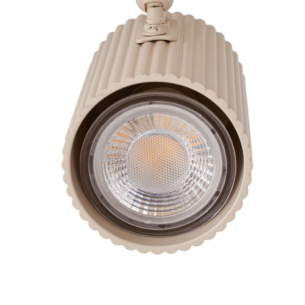 Lindby Gang|Loftlamper > loftspots Kardis, beige, 6 lyskilder, metal, GU10