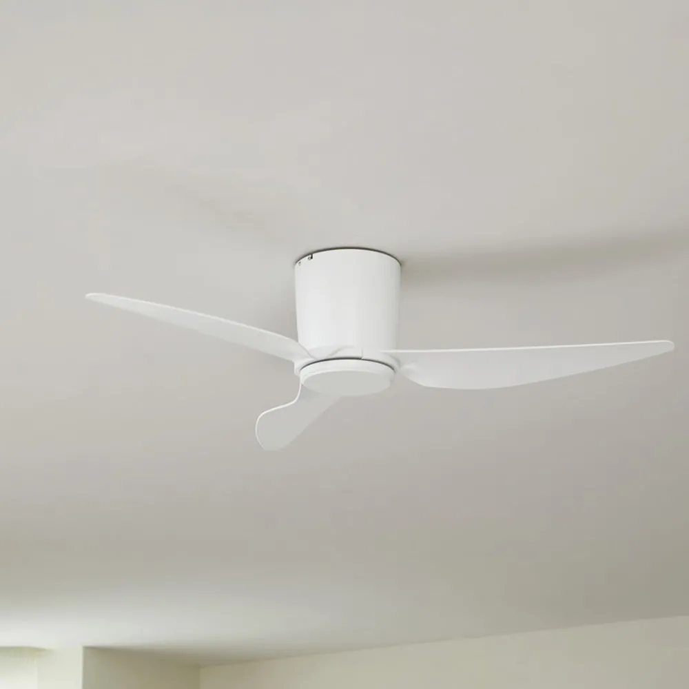 Lindby Loftventilatorer > loftventilator Aulo, hvid, DC, støjsvag, Ø 123 cm