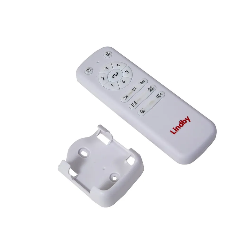Lindby Loftventilatorer > loftventilator Aulo, hvid, DC, støjsvag, Ø 123 cm