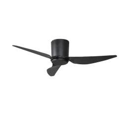 Lindby Loftventilatorer > loftventilator Aulo, sort, DC, støjsvag, Ø 123 cm