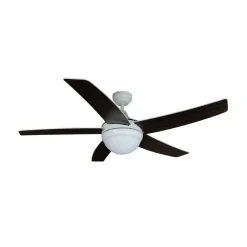 Lindby Loftventilatorer > loftventilator med lys Auraya, støjsvag, hvid, 130cm