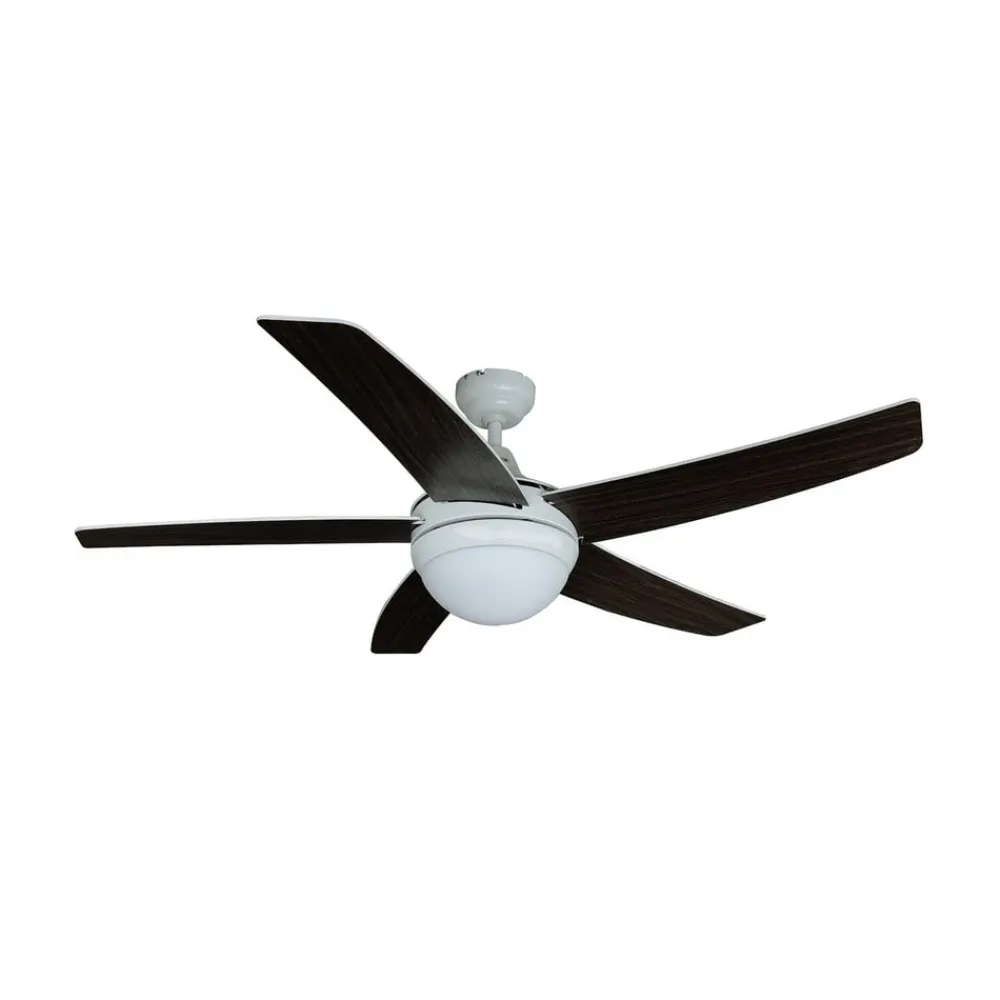 Lindby Loftventilatorer > loftventilator med lys Auraya, støjsvag, hvid, 130cm