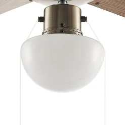 Loftventilatorer ^ Lindby loftventilator med lys Rakan, støjsvag, Ø 106 cm