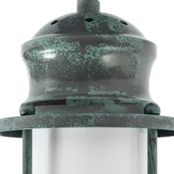 Lindby Gang|Loftlamper > Louisanne loftlampe, grågrøn, metal, Ø 35cm