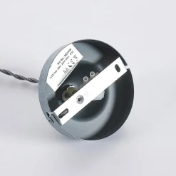 Lindby Gang|Pendellamper > Louisanne pendellampe, Ø35cm, grågrøn, metal, glas