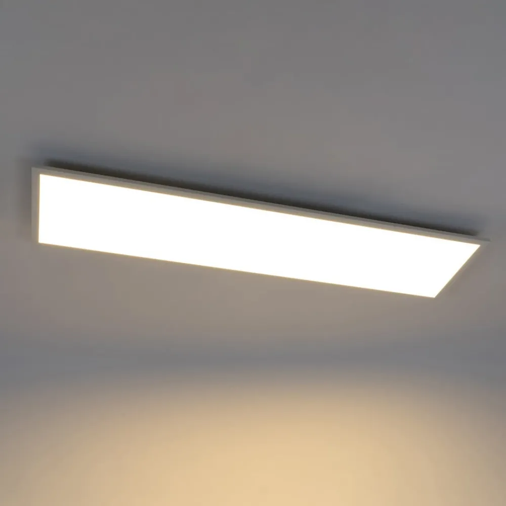Lindby Arbejdsrum/Kontor|Gang > Luay LED-panel, 120 x 30 cm, hvid, 3000-6000K