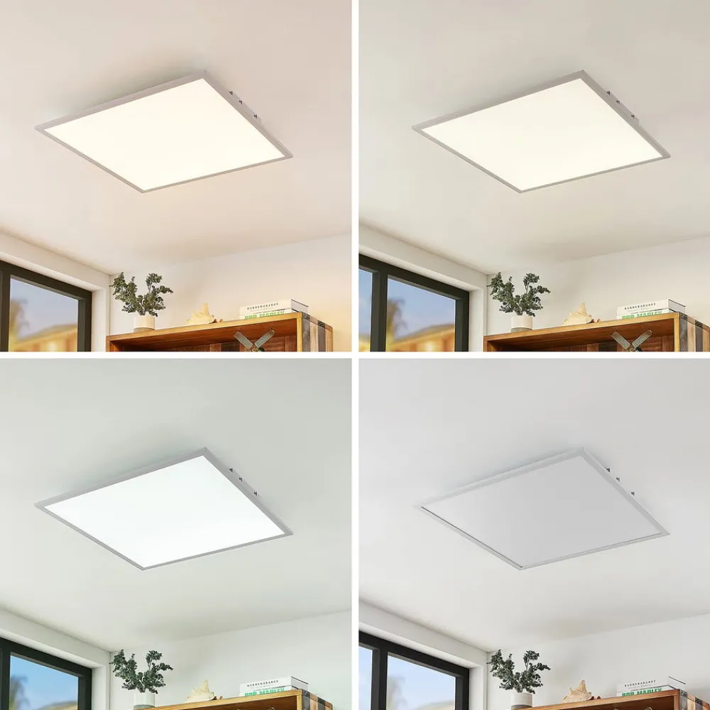 Lindby Arbejdsrum/Kontor|Gang > Luay LED-panel, 60 x 60 cm, hvid, 3000-6000K