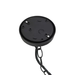 Lindby Udendørs Pendellamper|Terrassebelysning > Luciane udendørs pendel, sort, aluminium, Ø 31,8 cm