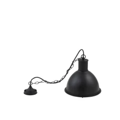Lindby Udendørs Pendellamper|Terrassebelysning > Luciane udendørs pendel, sort, aluminium, Ø 31,8 cm
