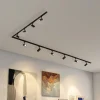 Lindby Arbejdsrum/Kontor|Gang > 1 lyskilde skinnesystem Linaro, GU10, 10 lyskilder sort