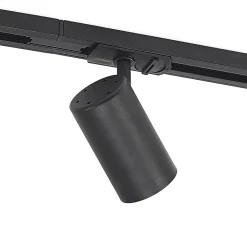 Lindby Skinnesystem > 1 lyskilde skinnesystem Linaro, GU10, 5 lyskilder, sort