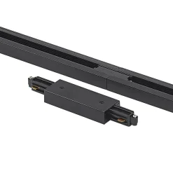 Lindby Skinnesystem > 1 lyskilde skinnesystem Linaro, GU10, 5 lyskilder, sort