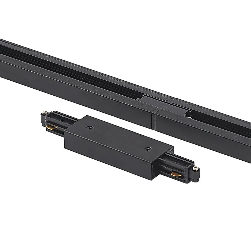 Lindby Skinnesystem > 1 lyskilde skinnesystem Linaro, GU10, 5 lyskilder, sort
