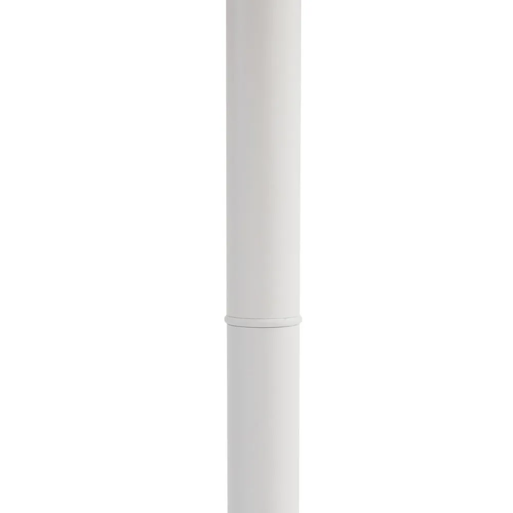 Lindby Lygtepæle > Madea udendørslampe, hvid, 2 lyskilder, 213 cm, E27, IP44