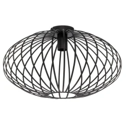 Lindby Gang|Loftlamper > Maivi loftslampe, sort, 50 cm, jern, bur