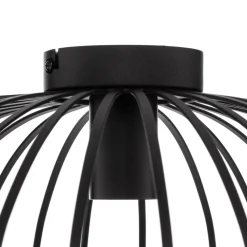 Lindby Gang|Loftlamper > Maivi loftslampe, sort, 50 cm, jern, bur